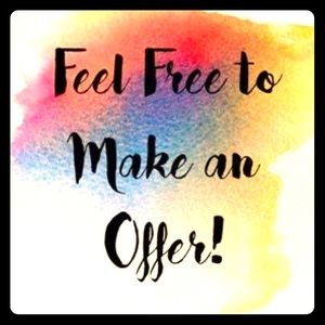 I’m open to reasonable offers :)